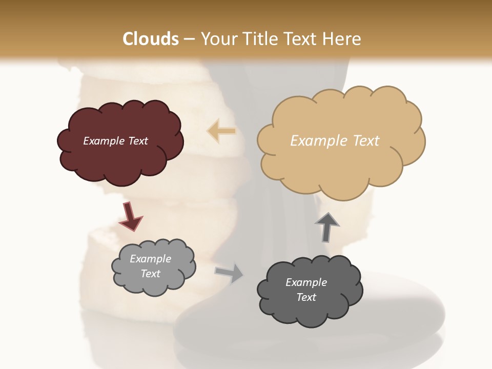 Tropical Spilled Isolated PowerPoint Template