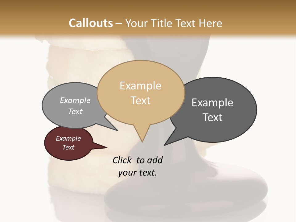 Tropical Spilled Isolated PowerPoint Template