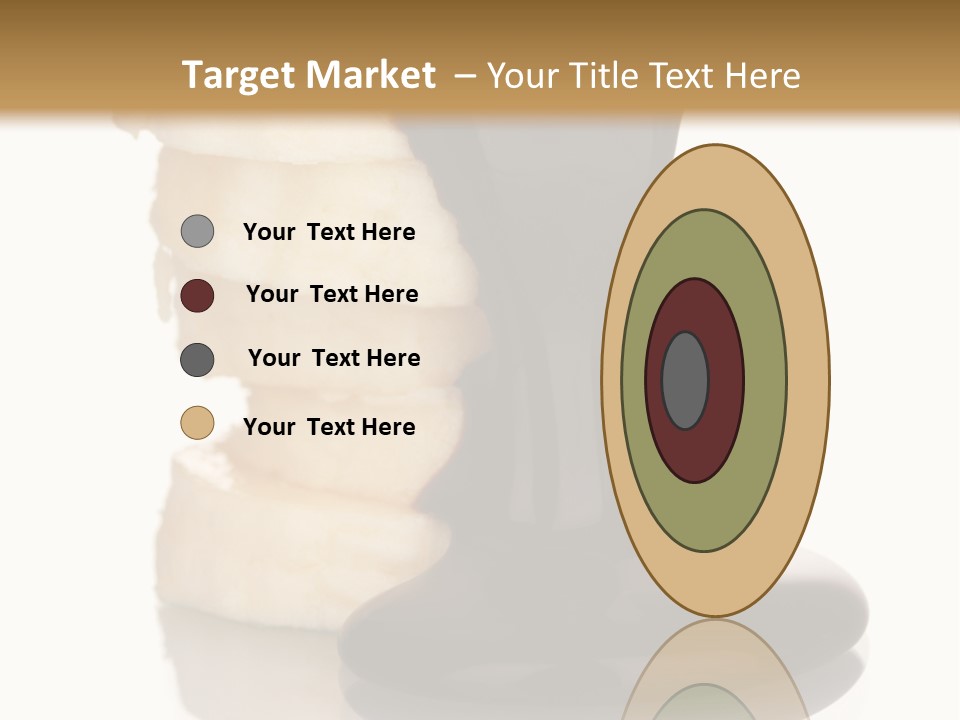 Tropical Spilled Isolated PowerPoint Template