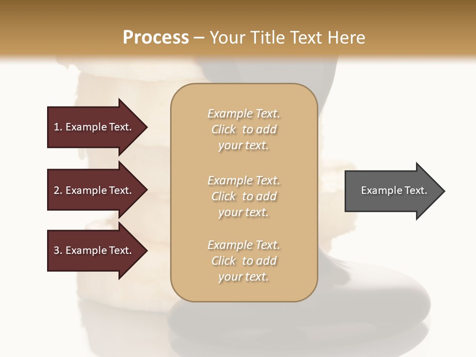 Tropical Spilled Isolated PowerPoint Template