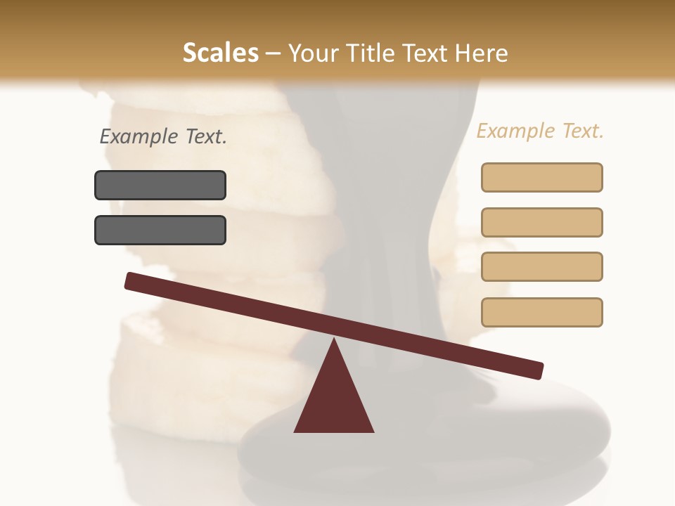 Tropical Spilled Isolated PowerPoint Template