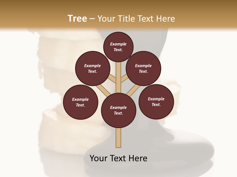 Tropical Spilled Isolated PowerPoint Template