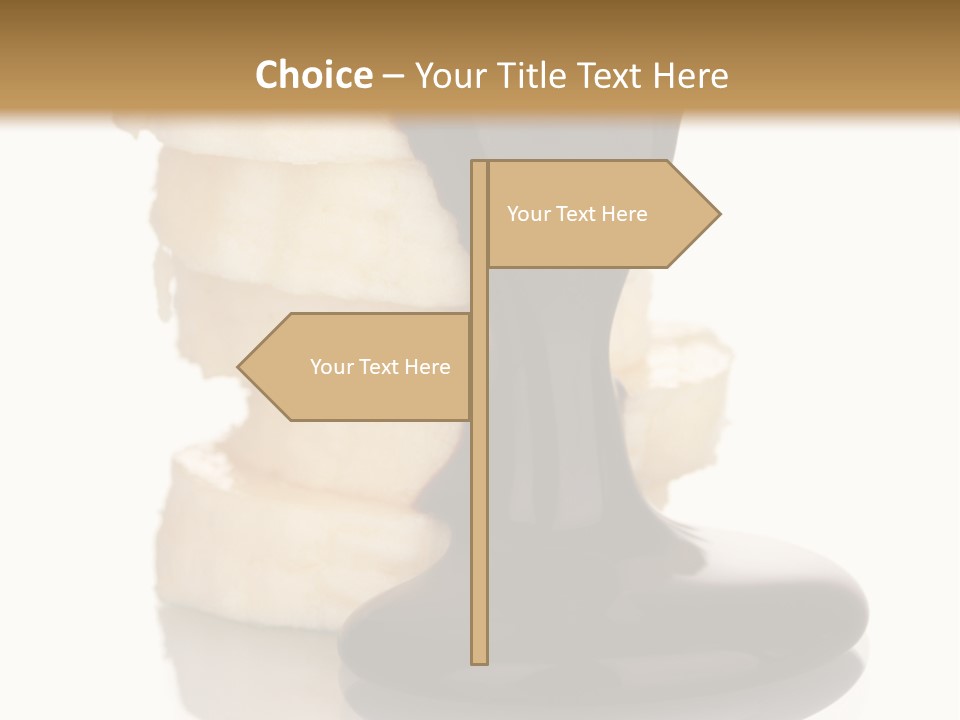 Tropical Spilled Isolated PowerPoint Template