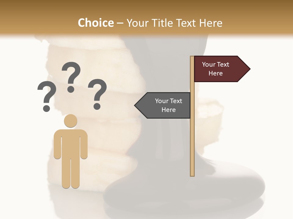 Tropical Spilled Isolated PowerPoint Template