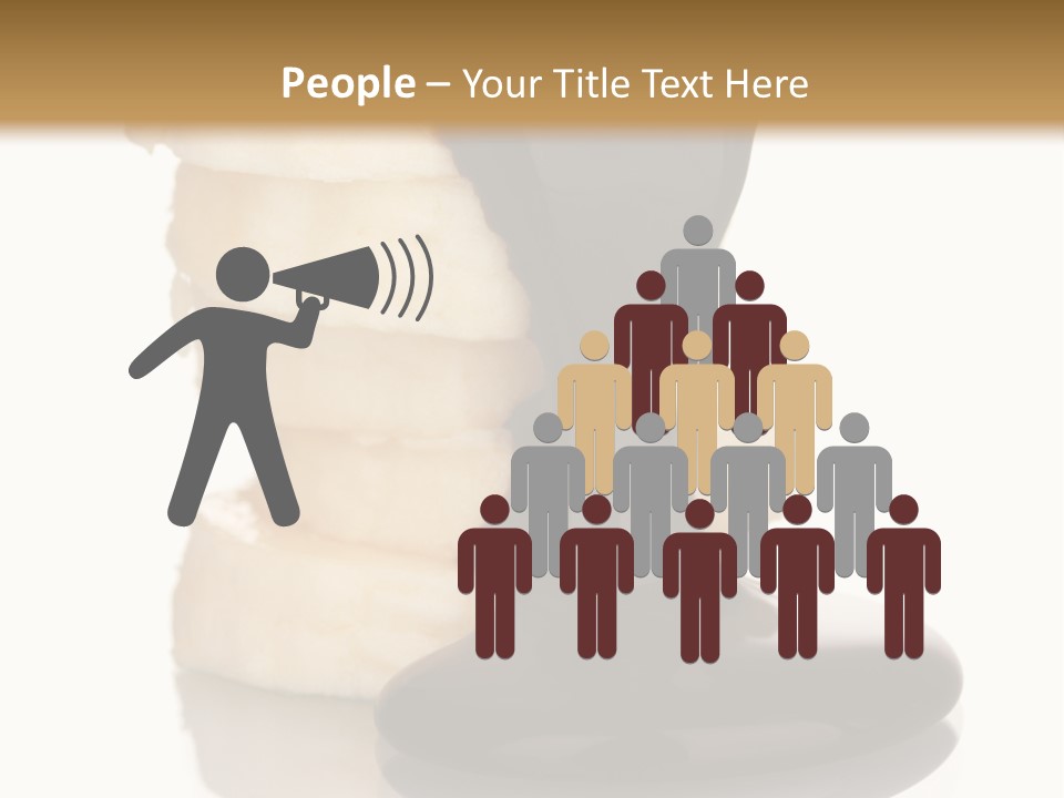 Tropical Spilled Isolated PowerPoint Template