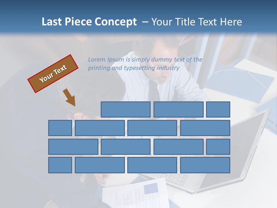 Factory Man Business PowerPoint Template