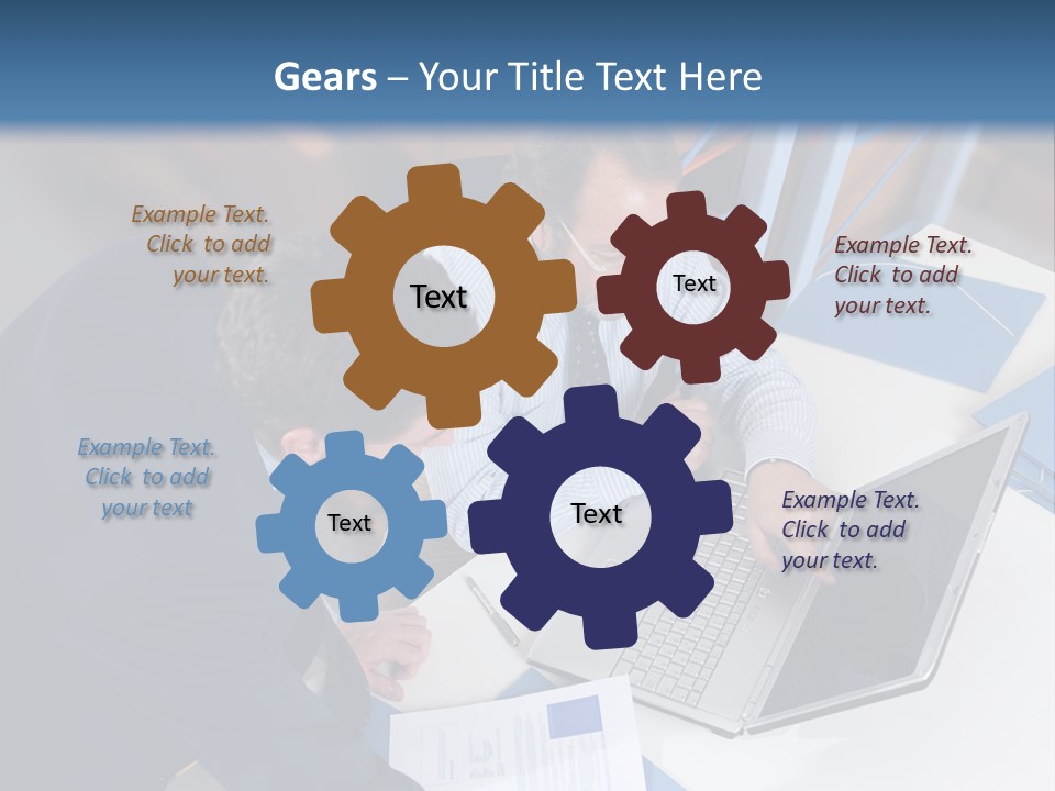 Factory Man Business PowerPoint Template