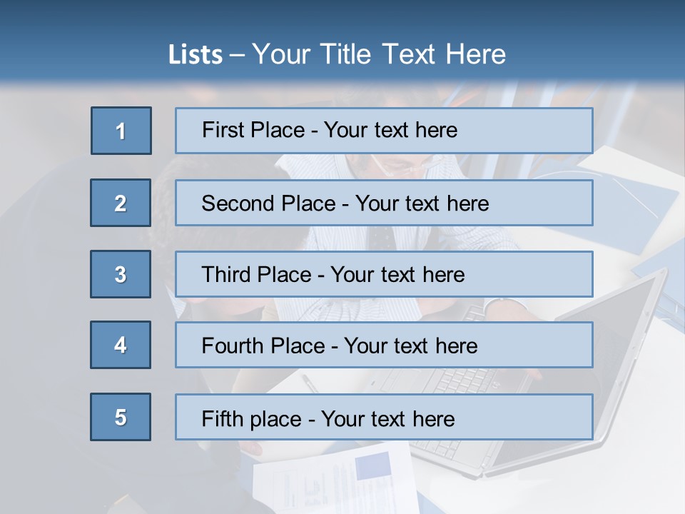Factory Man Business PowerPoint Template
