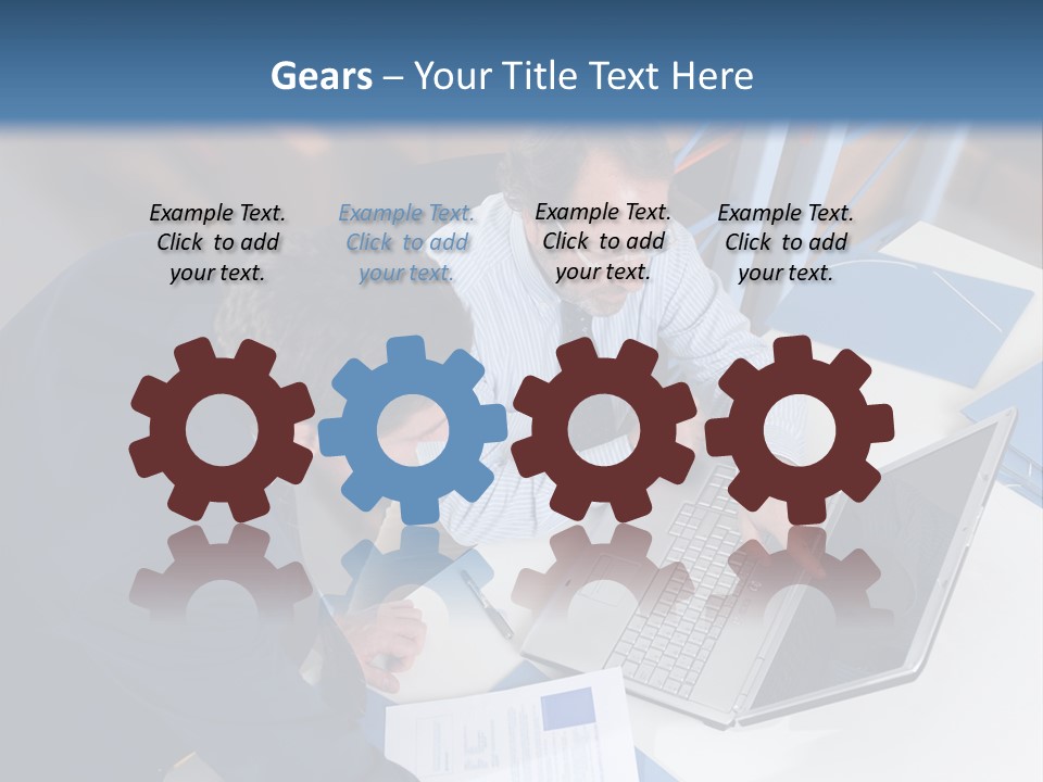 Factory Man Business PowerPoint Template