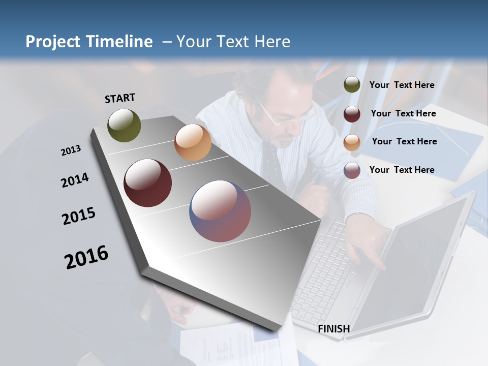 Factory Man Business PowerPoint Template