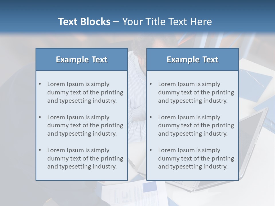Factory Man Business PowerPoint Template