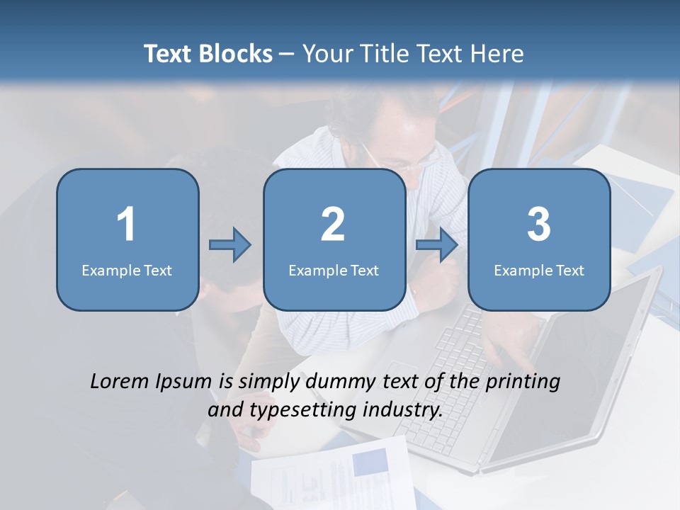 Factory Man Business PowerPoint Template