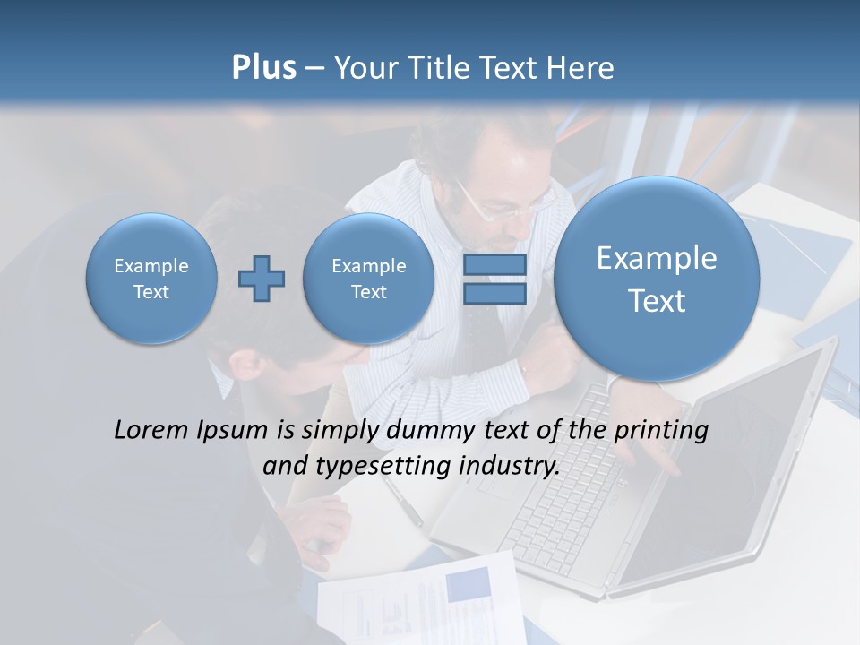 Factory Man Business PowerPoint Template