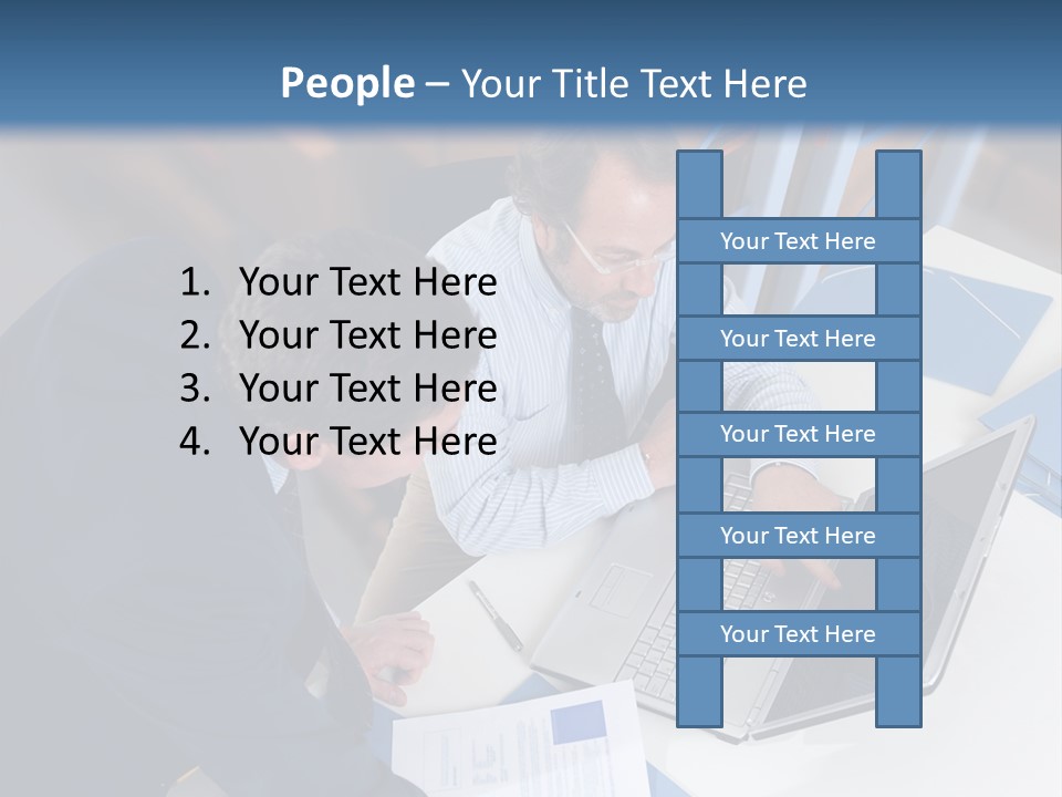 Factory Man Business PowerPoint Template