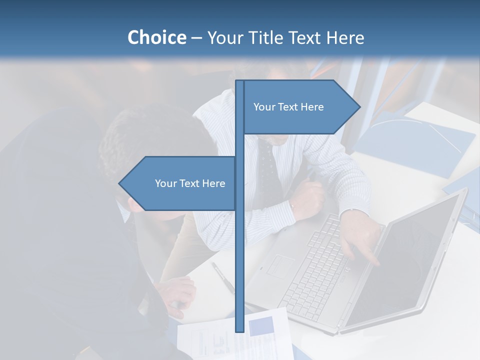 Factory Man Business PowerPoint Template