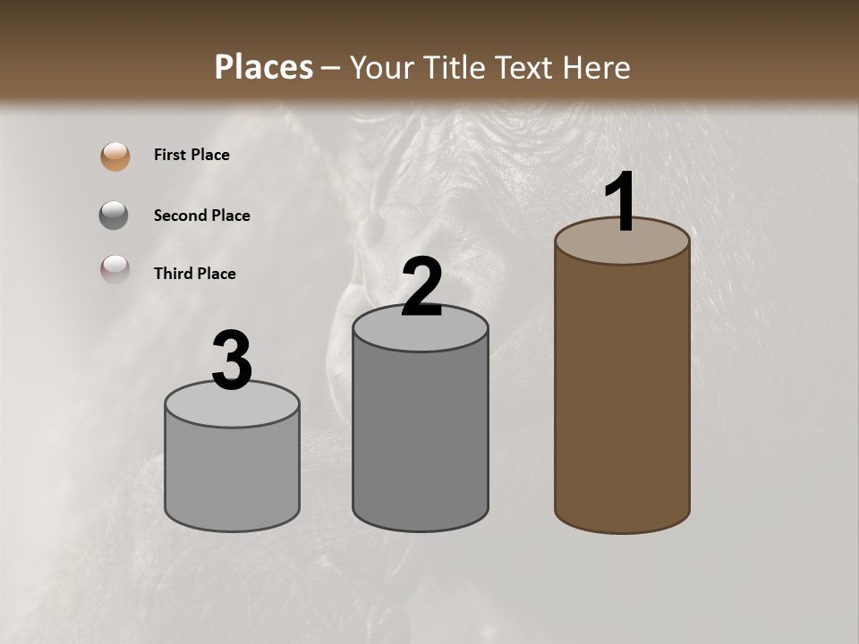 Thinking Pensive Facial Expression PowerPoint Template