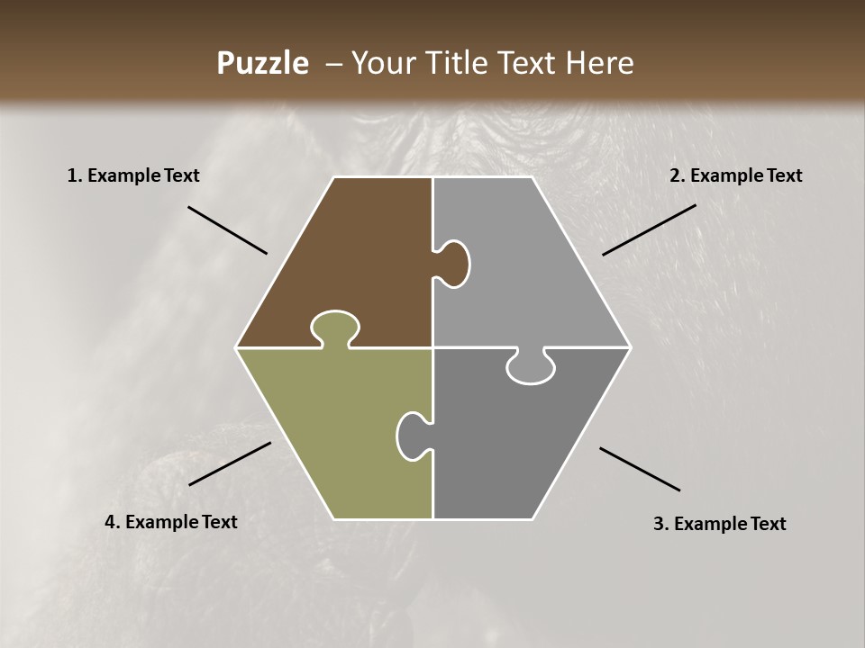 Thinking Pensive Facial Expression PowerPoint Template
