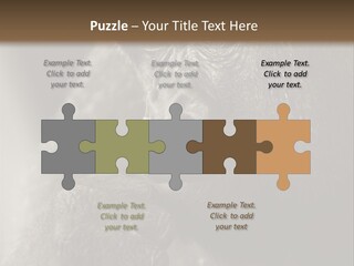 Thinking Pensive Facial Expression PowerPoint Template