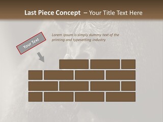 Thinking Pensive Facial Expression PowerPoint Template