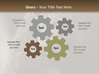 Thinking Pensive Facial Expression PowerPoint Template