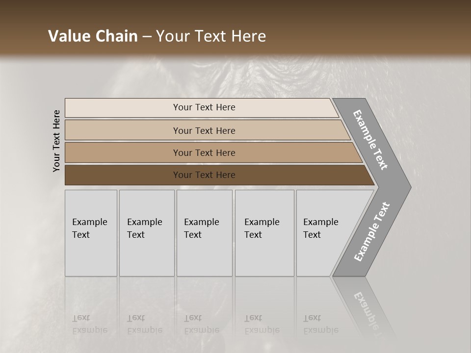 Thinking Pensive Facial Expression PowerPoint Template