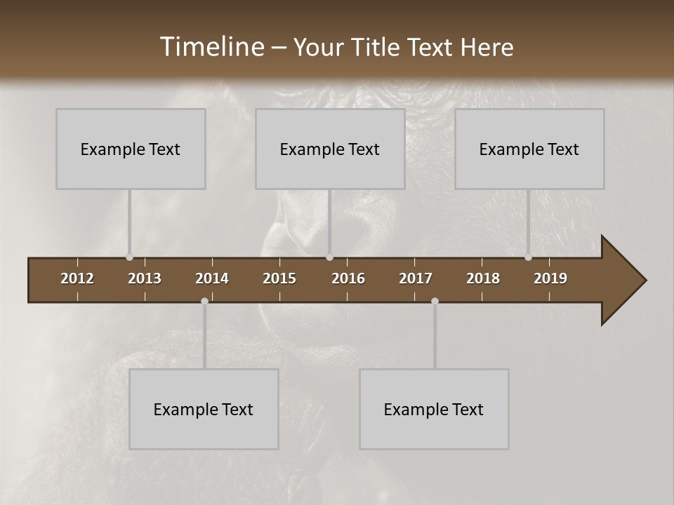Thinking Pensive Facial Expression PowerPoint Template