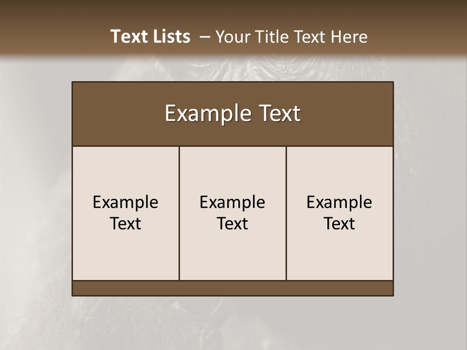Thinking Pensive Facial Expression PowerPoint Template