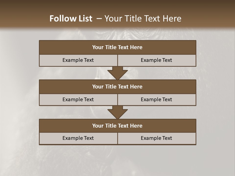 Thinking Pensive Facial Expression PowerPoint Template