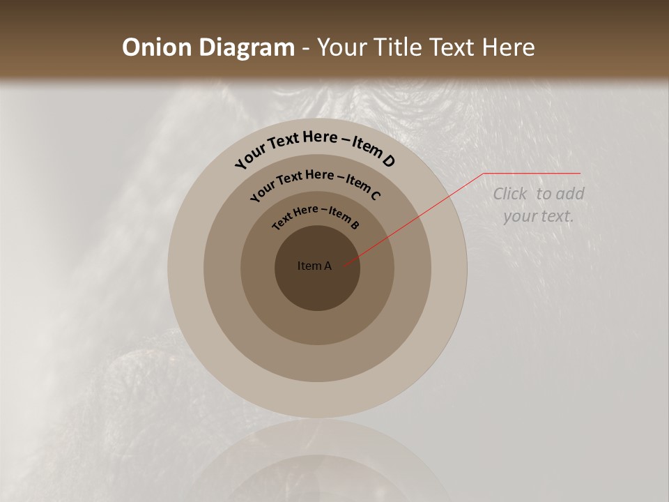 Thinking Pensive Facial Expression PowerPoint Template