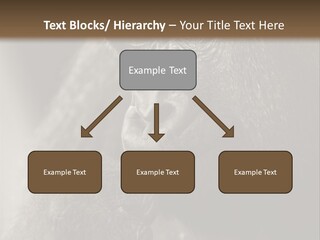 Thinking Pensive Facial Expression PowerPoint Template