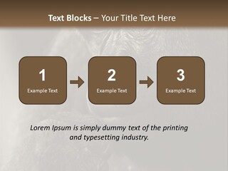 Thinking Pensive Facial Expression PowerPoint Template
