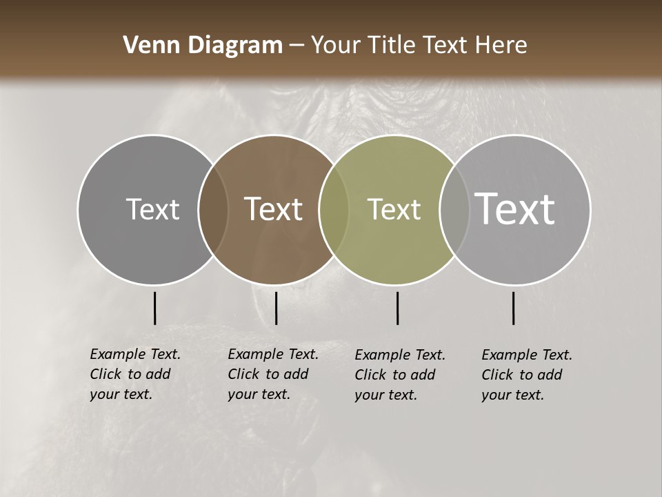 Thinking Pensive Facial Expression PowerPoint Template