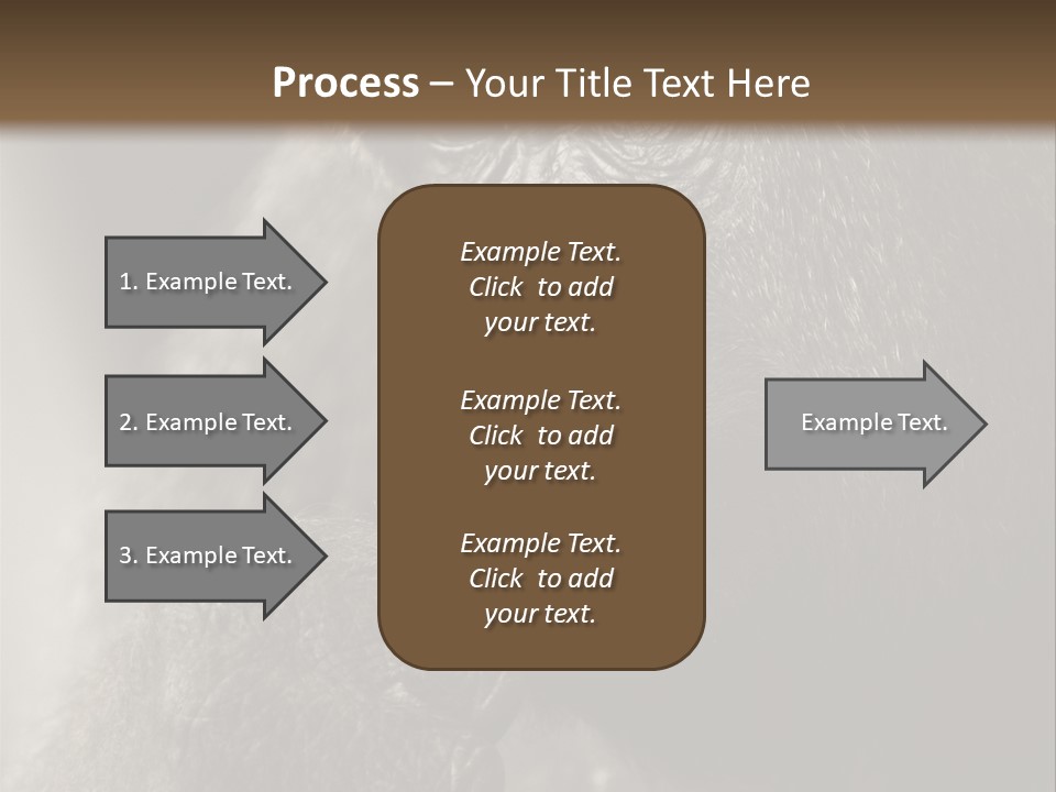 Thinking Pensive Facial Expression PowerPoint Template