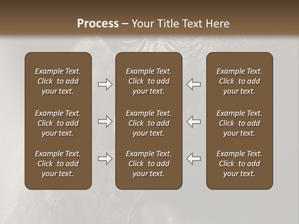 Thinking Pensive Facial Expression PowerPoint Template