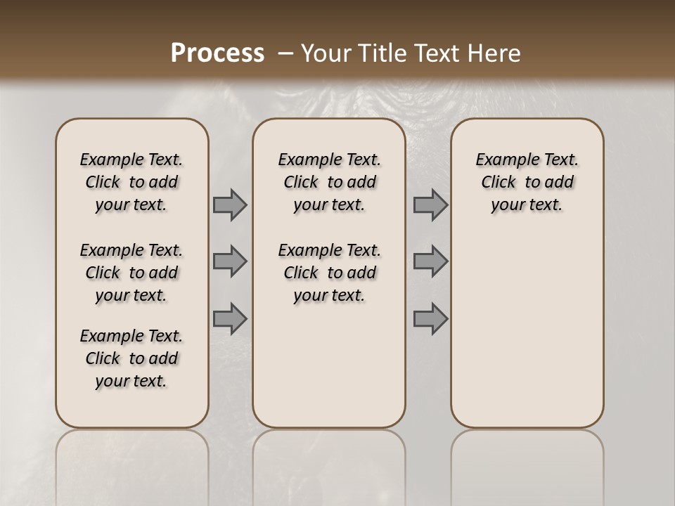 Thinking Pensive Facial Expression PowerPoint Template