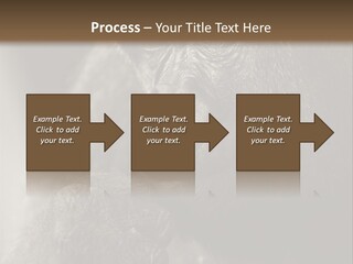 Thinking Pensive Facial Expression PowerPoint Template