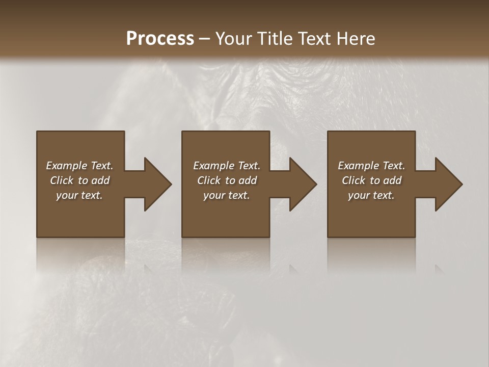 Thinking Pensive Facial Expression PowerPoint Template