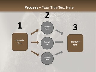 Thinking Pensive Facial Expression PowerPoint Template