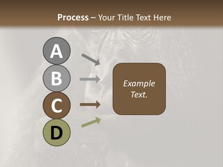 Thinking Pensive Facial Expression PowerPoint Template