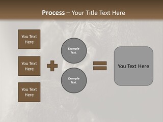 Thinking Pensive Facial Expression PowerPoint Template