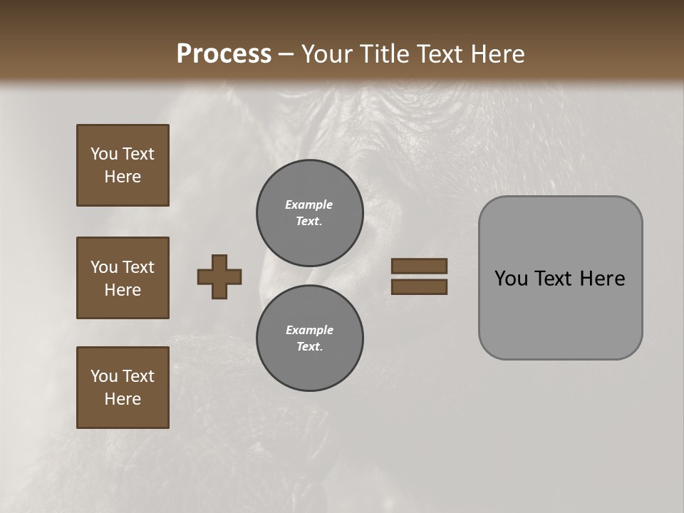 Thinking Pensive Facial Expression PowerPoint Template