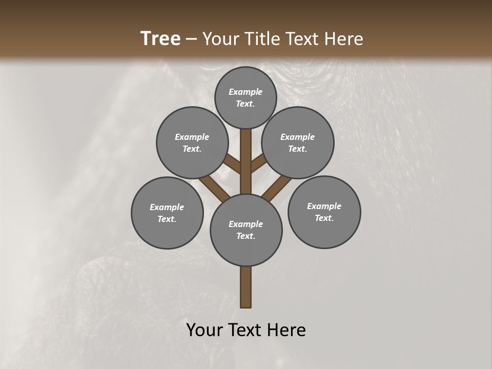 Thinking Pensive Facial Expression PowerPoint Template