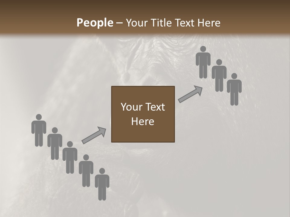Thinking Pensive Facial Expression PowerPoint Template