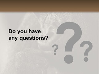 Thinking Pensive Facial Expression PowerPoint Template