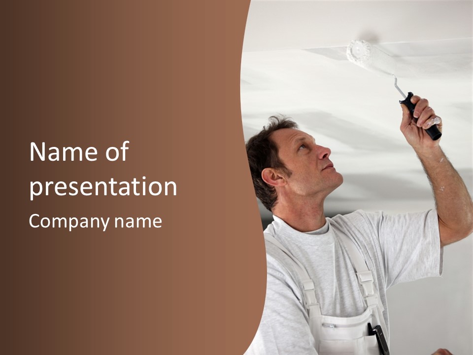 Renovation Improvement Preparation PowerPoint Template