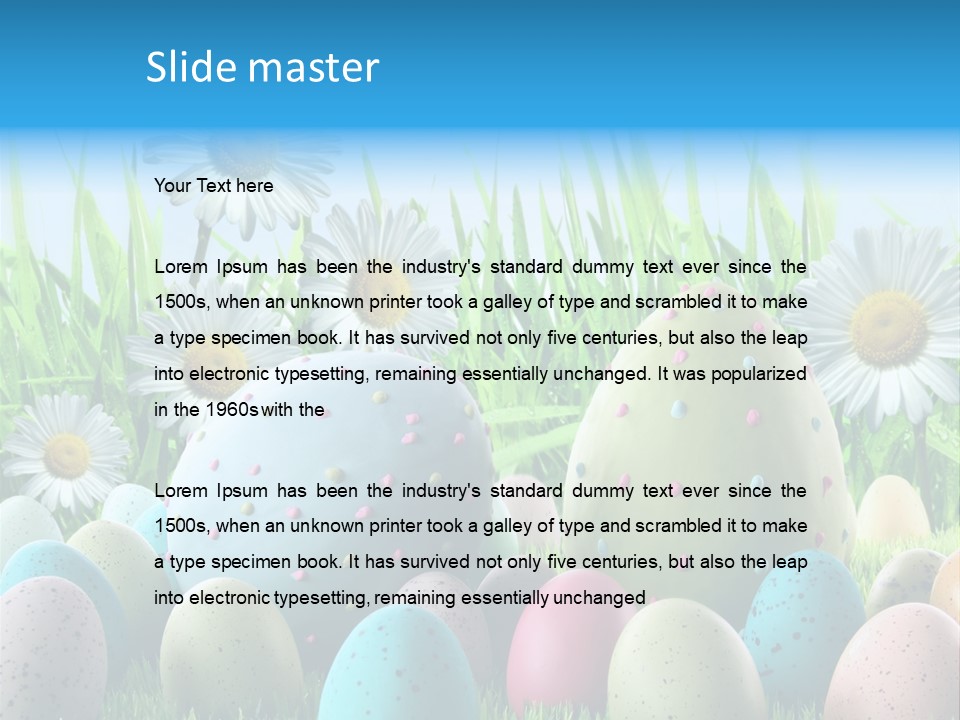 White Color Ground PowerPoint Template