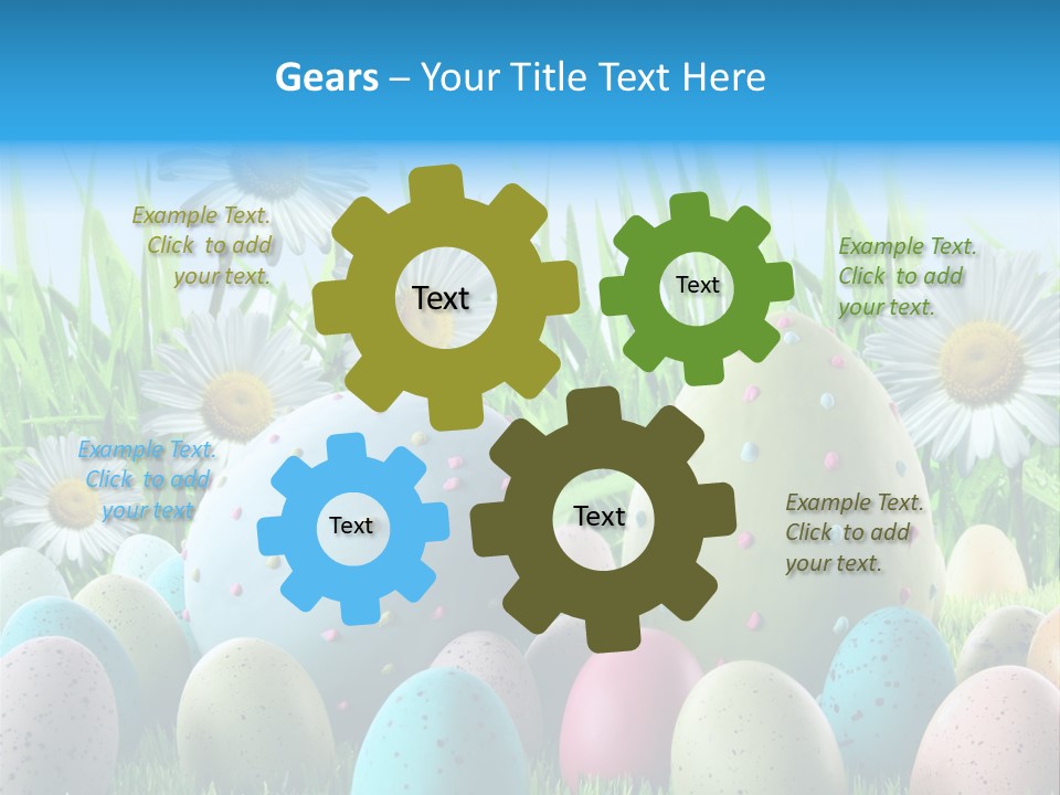 White Color Ground PowerPoint Template