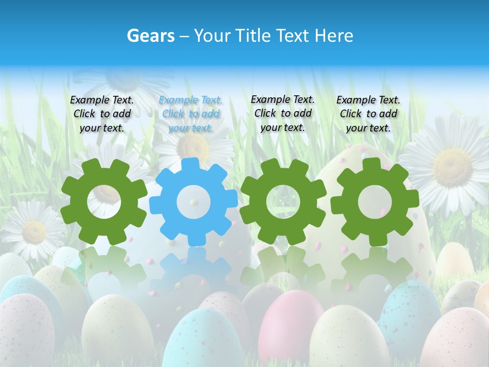 White Color Ground PowerPoint Template