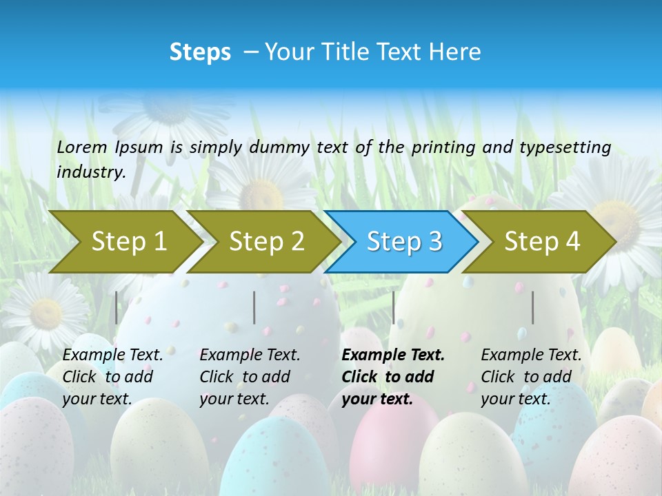White Color Ground PowerPoint Template