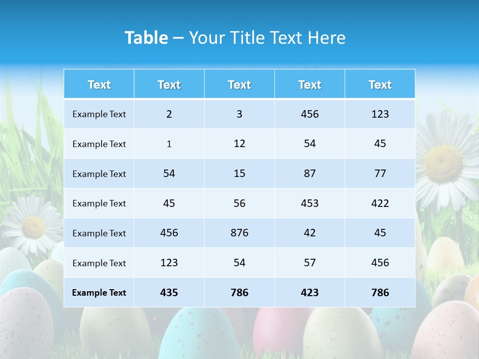 White Color Ground PowerPoint Template